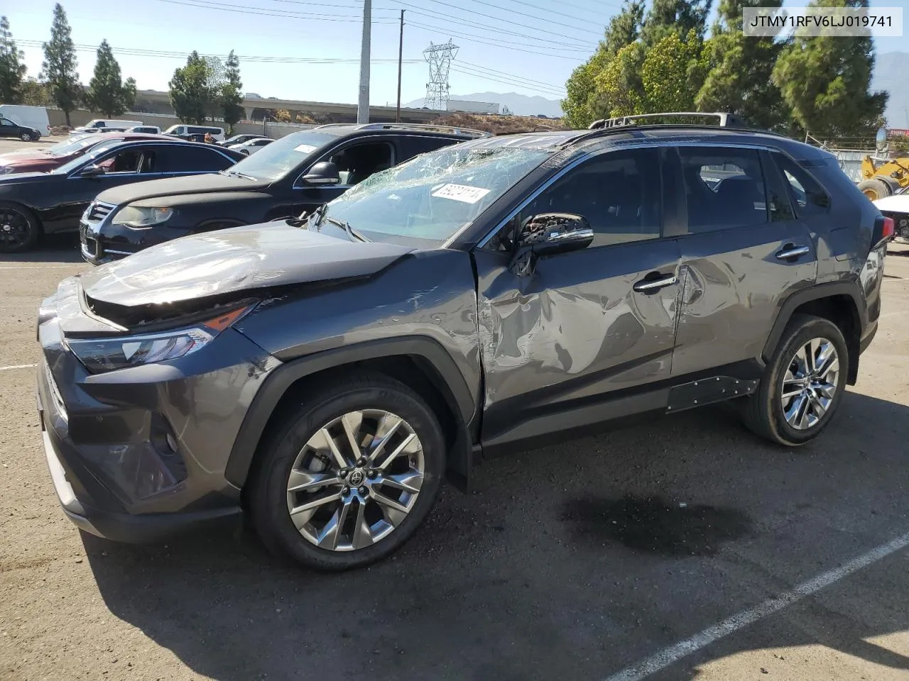 2020 Toyota Rav4 Limited VIN: JTMY1RFV6LJ019741 Lot: 69224114