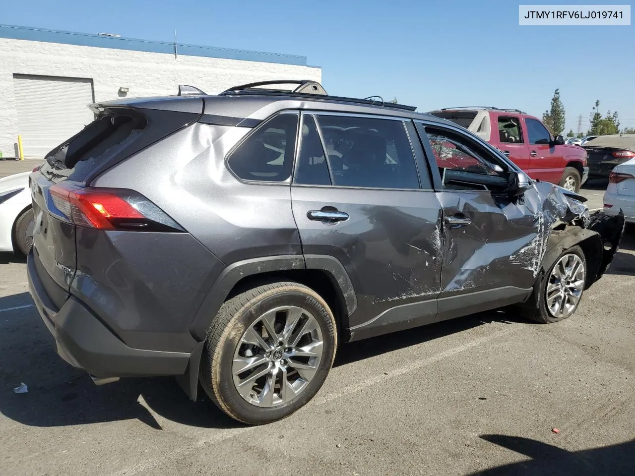 2020 Toyota Rav4 Limited VIN: JTMY1RFV6LJ019741 Lot: 69224114