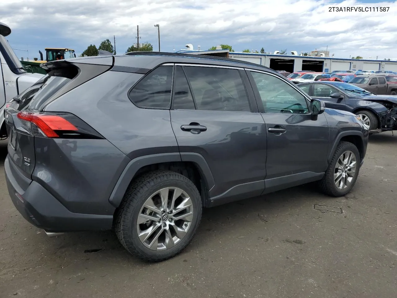 2020 Toyota Rav4 Xle Premium VIN: 2T3A1RFV5LC111587 Lot: 69287654