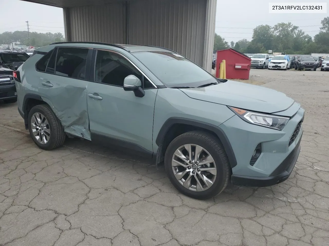 2020 Toyota Rav4 Xle Premium VIN: 2T3A1RFV2LC132431 Lot: 69340764