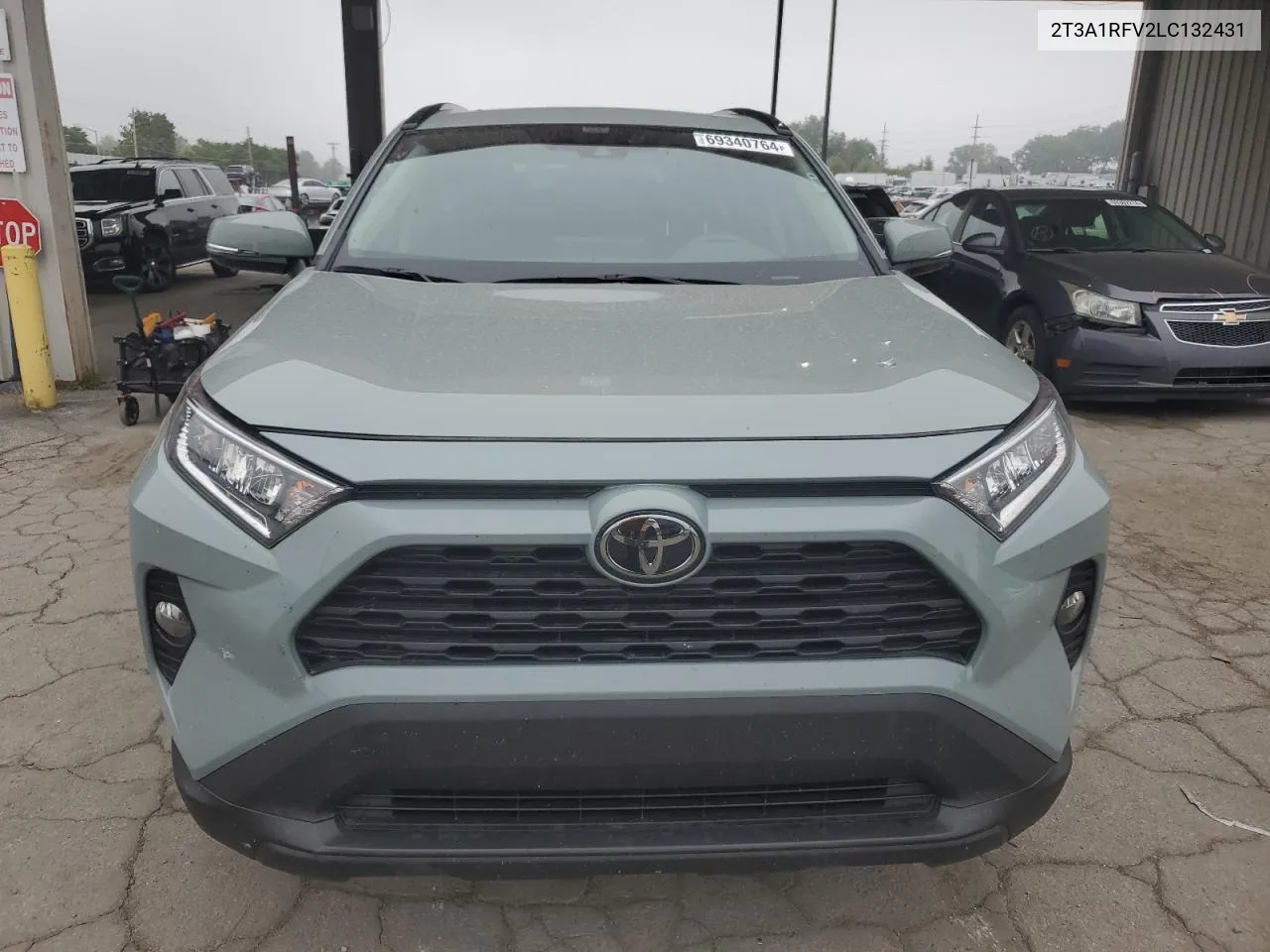 2020 Toyota Rav4 Xle Premium VIN: 2T3A1RFV2LC132431 Lot: 69340764