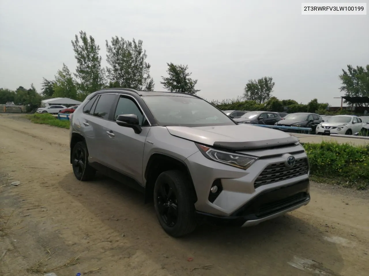 2020 Toyota Rav4 Xle VIN: 2T3RWRFV3LW100199 Lot: 69430674