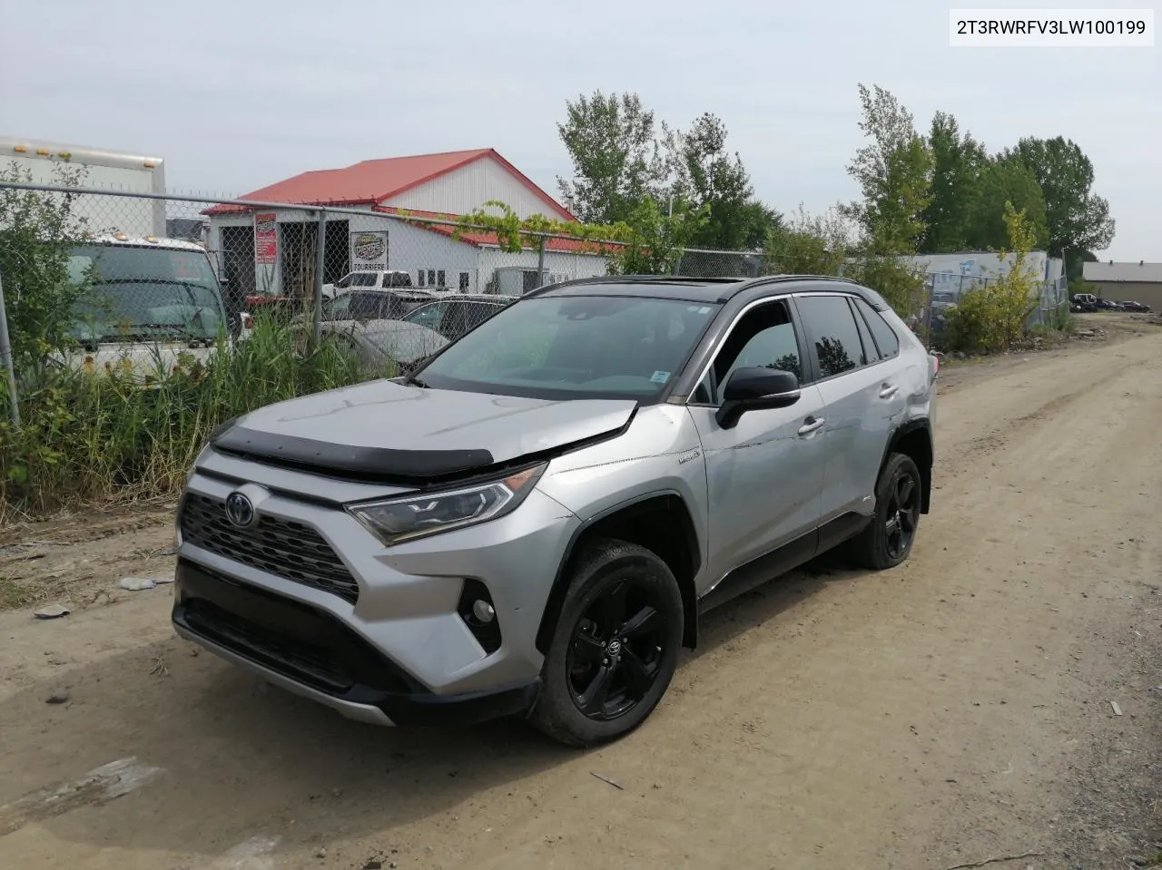 2020 Toyota Rav4 Xle VIN: 2T3RWRFV3LW100199 Lot: 69430674