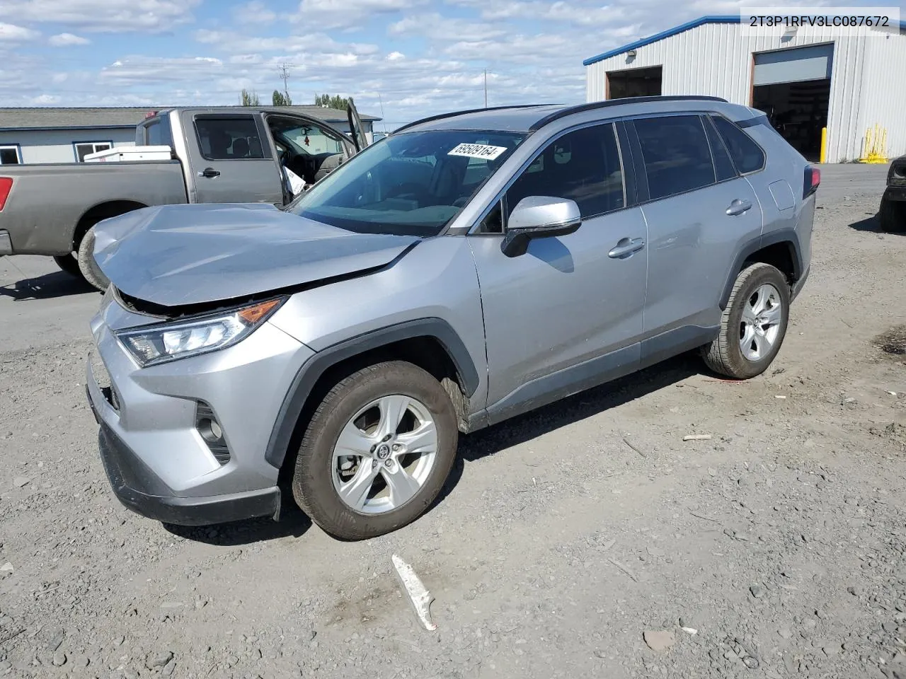 2020 Toyota Rav4 Xle VIN: 2T3P1RFV3LC087672 Lot: 69509164