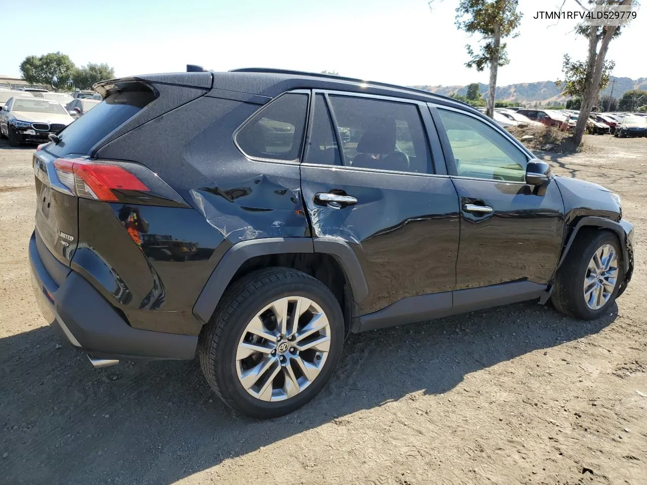 2020 Toyota Rav4 Limited VIN: JTMN1RFV4LD529779 Lot: 69540904