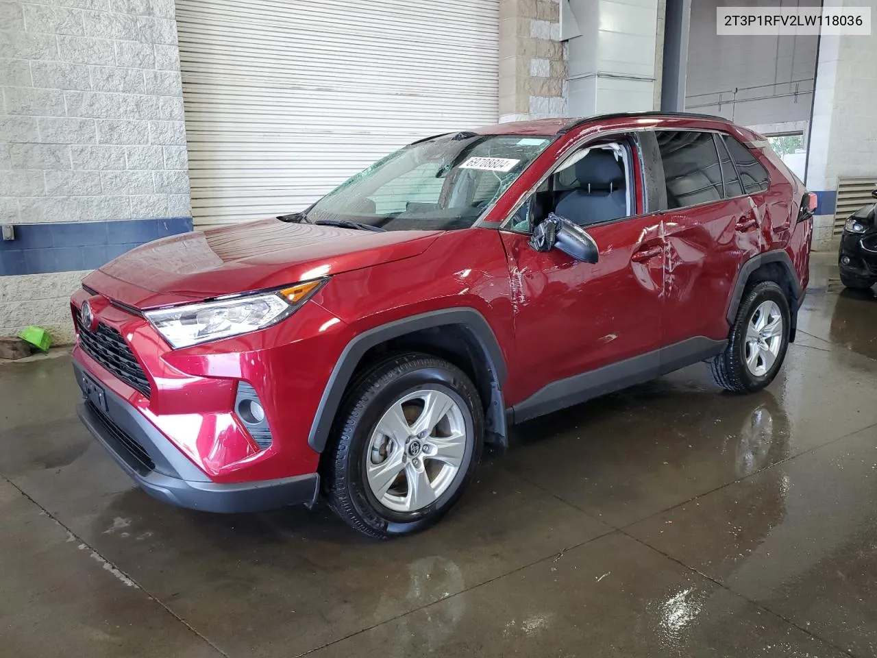 2020 Toyota Rav4 Xle VIN: 2T3P1RFV2LW118036 Lot: 69708804