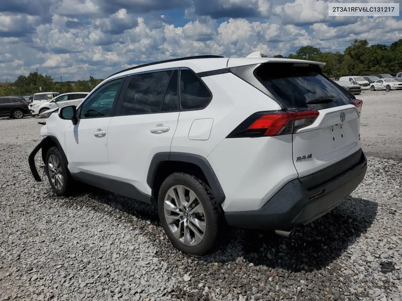 2020 Toyota Rav4 Xle Premium VIN: 2T3A1RFV6LC131217 Lot: 69818894