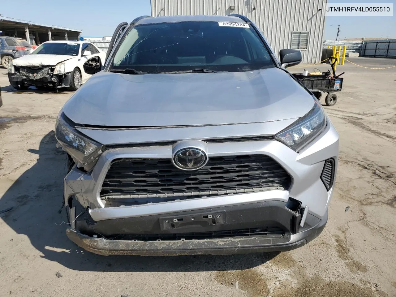 2020 Toyota Rav4 Le VIN: JTMH1RFV4LD055510 Lot: 69864204