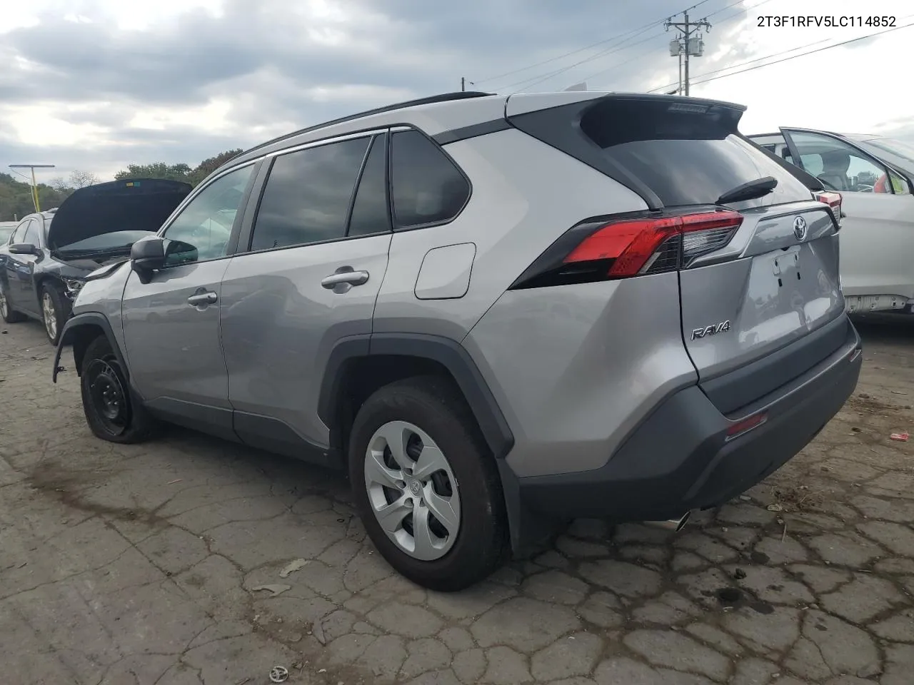 2T3F1RFV5LC114852 2020 Toyota Rav4 Le