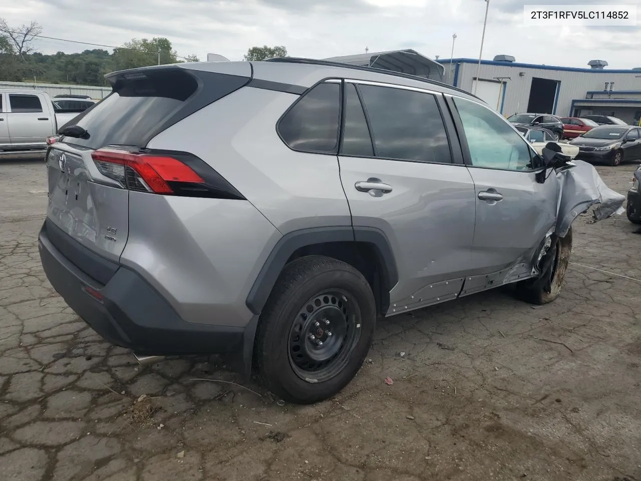 2020 Toyota Rav4 Le VIN: 2T3F1RFV5LC114852 Lot: 69929654