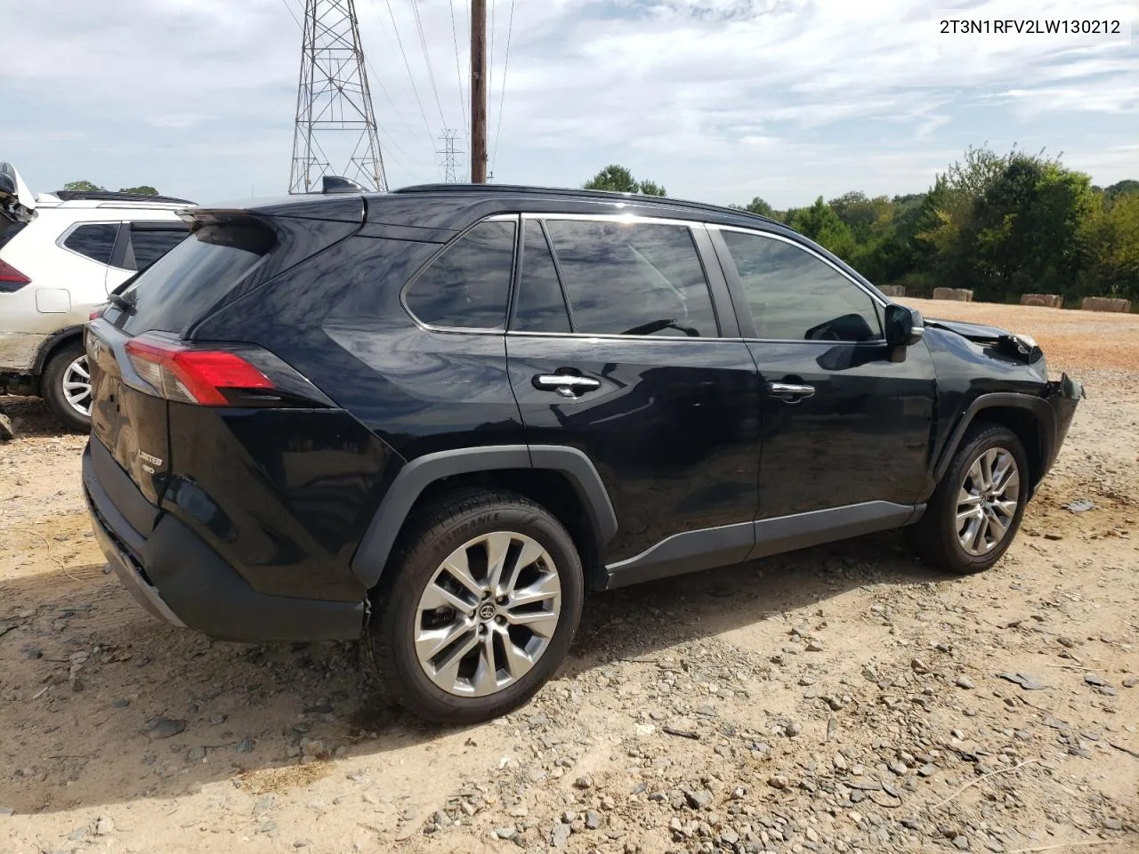 2020 Toyota Rav4 Limited VIN: 2T3N1RFV2LW130212 Lot: 69931194