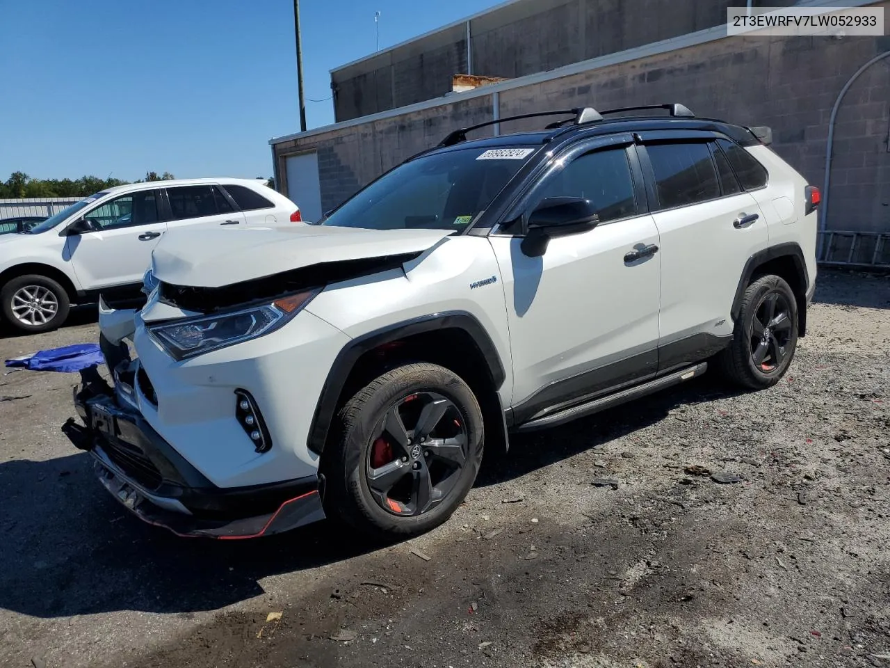 2020 Toyota Rav4 Xse VIN: 2T3EWRFV7LW052933 Lot: 69982824