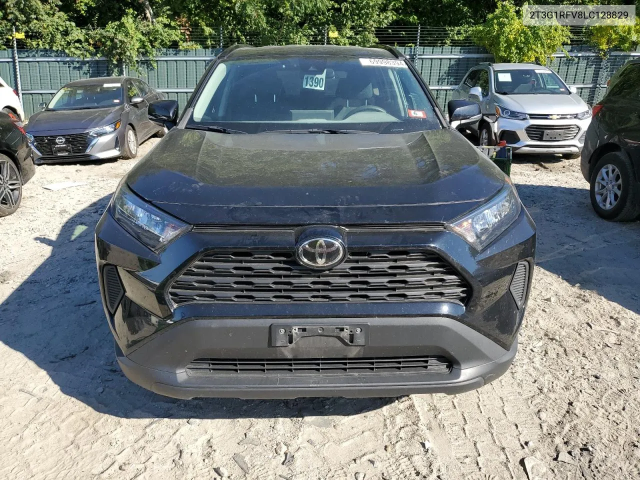 2020 Toyota Rav4 Le VIN: 2T3G1RFV8LC128829 Lot: 69998394