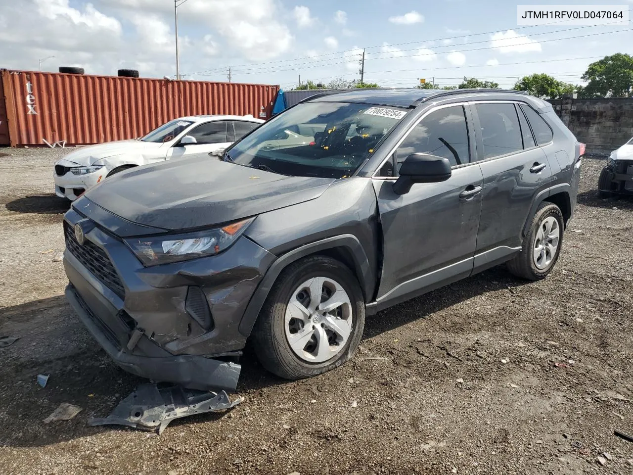 2020 Toyota Rav4 Le VIN: JTMH1RFV0LD047064 Lot: 70079254