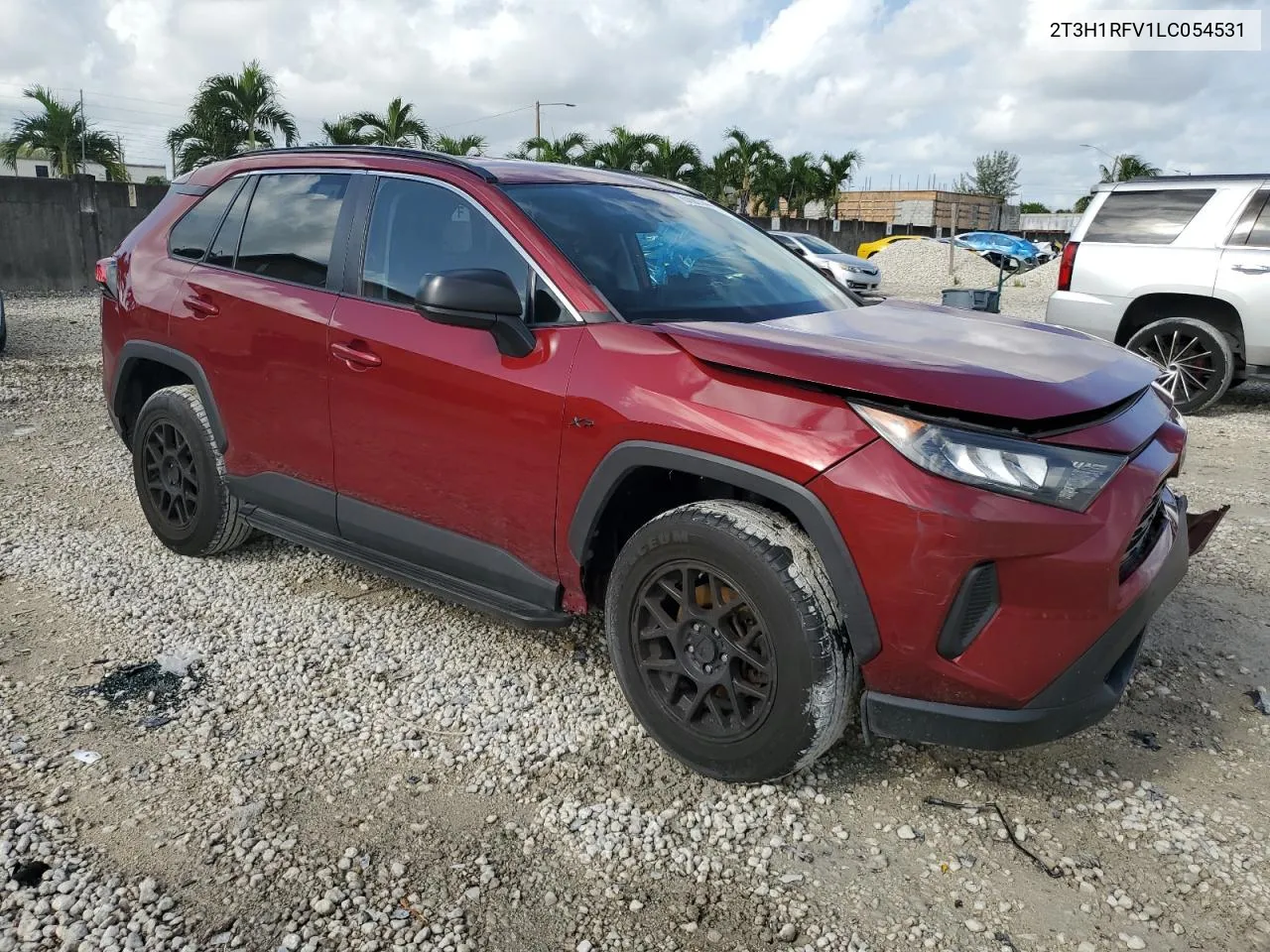 2020 Toyota Rav4 Le VIN: 2T3H1RFV1LC054531 Lot: 70101744