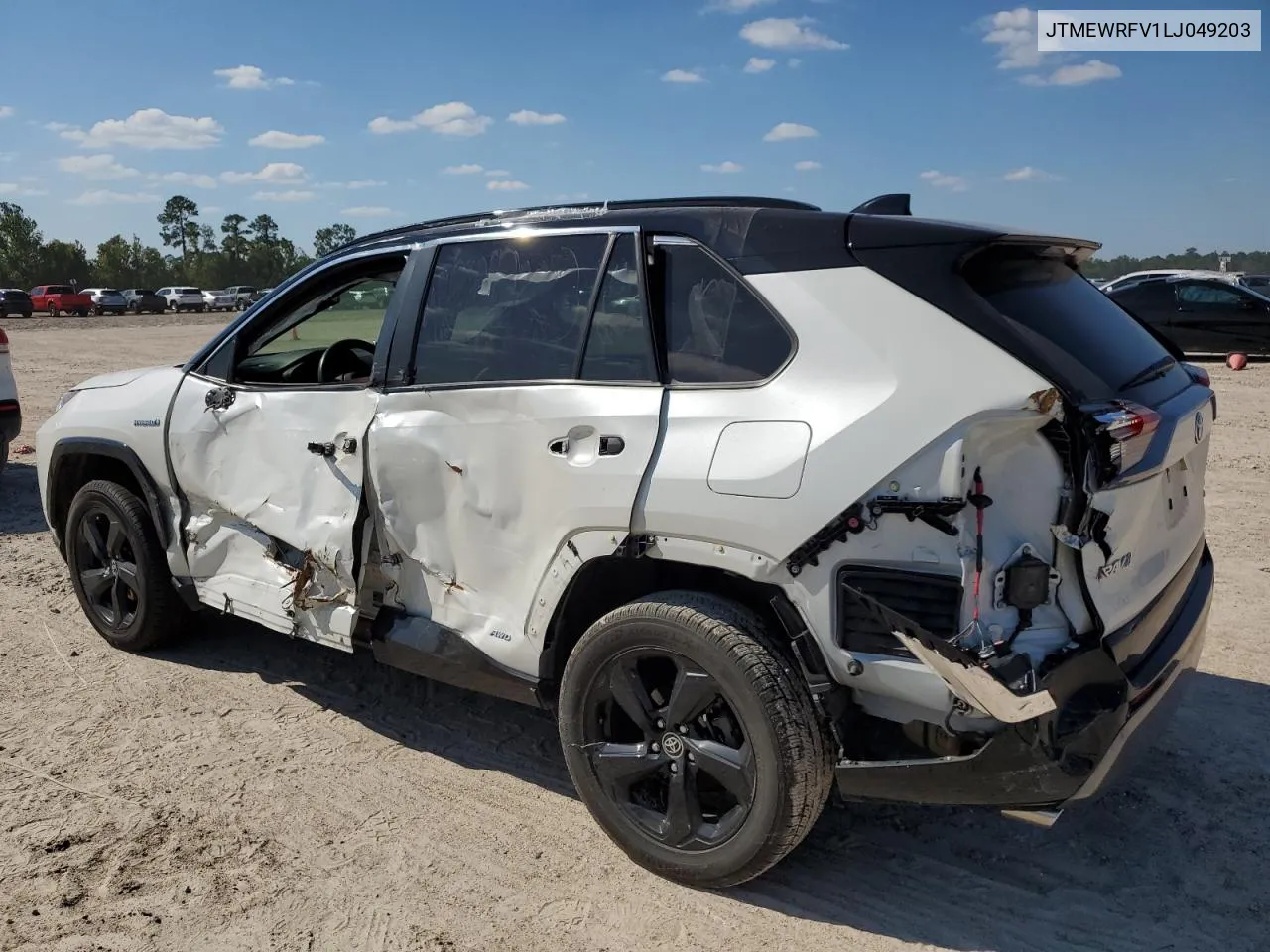 2020 Toyota Rav4 Xse VIN: JTMEWRFV1LJ049203 Lot: 70334574