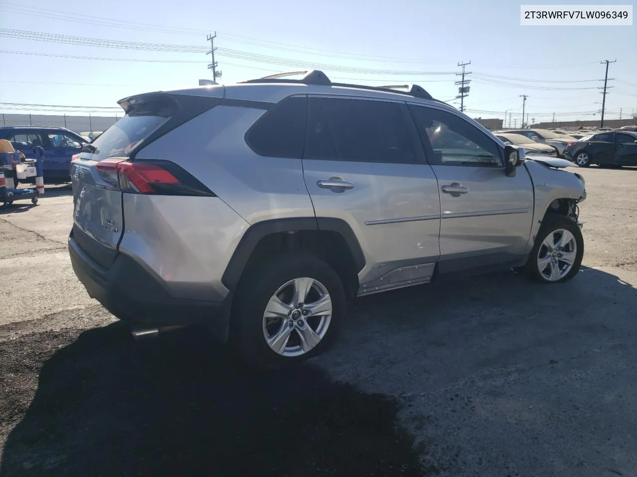 2020 Toyota Rav4 Xle VIN: 2T3RWRFV7LW096349 Lot: 70413154