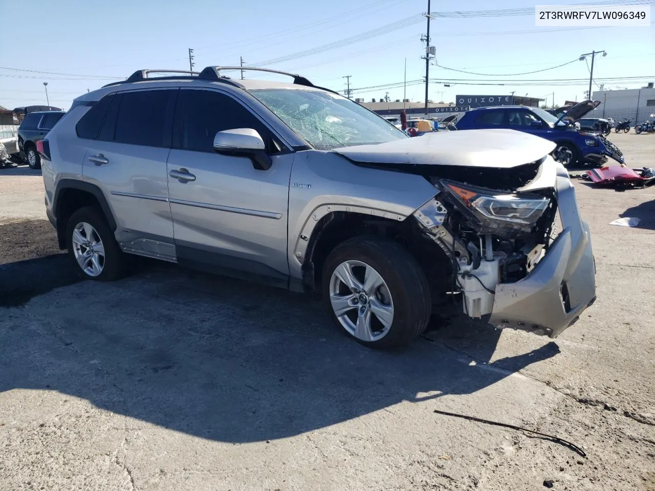 2020 Toyota Rav4 Xle VIN: 2T3RWRFV7LW096349 Lot: 70413154