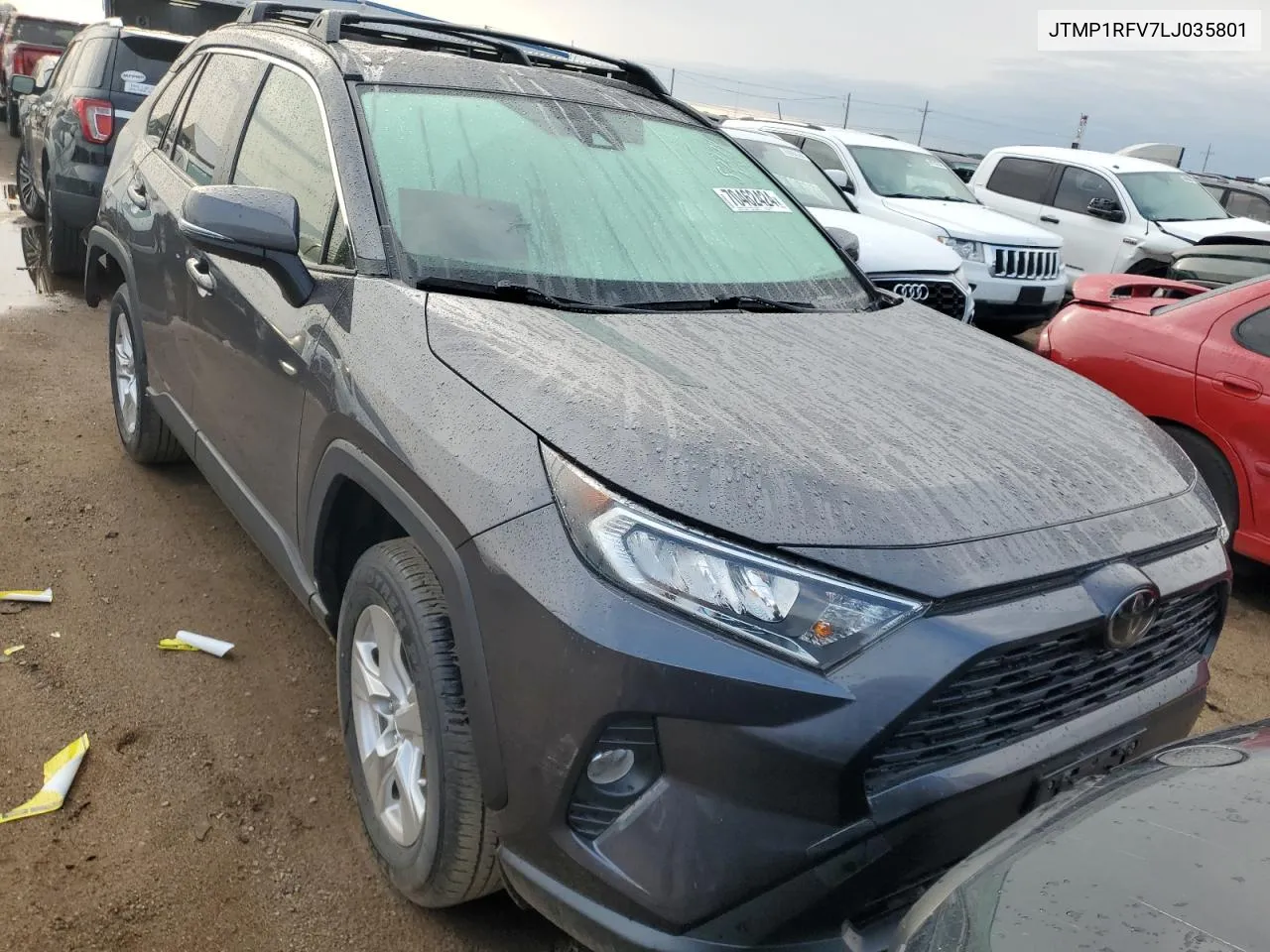 JTMP1RFV7LJ035801 2020 Toyota Rav4 Xle