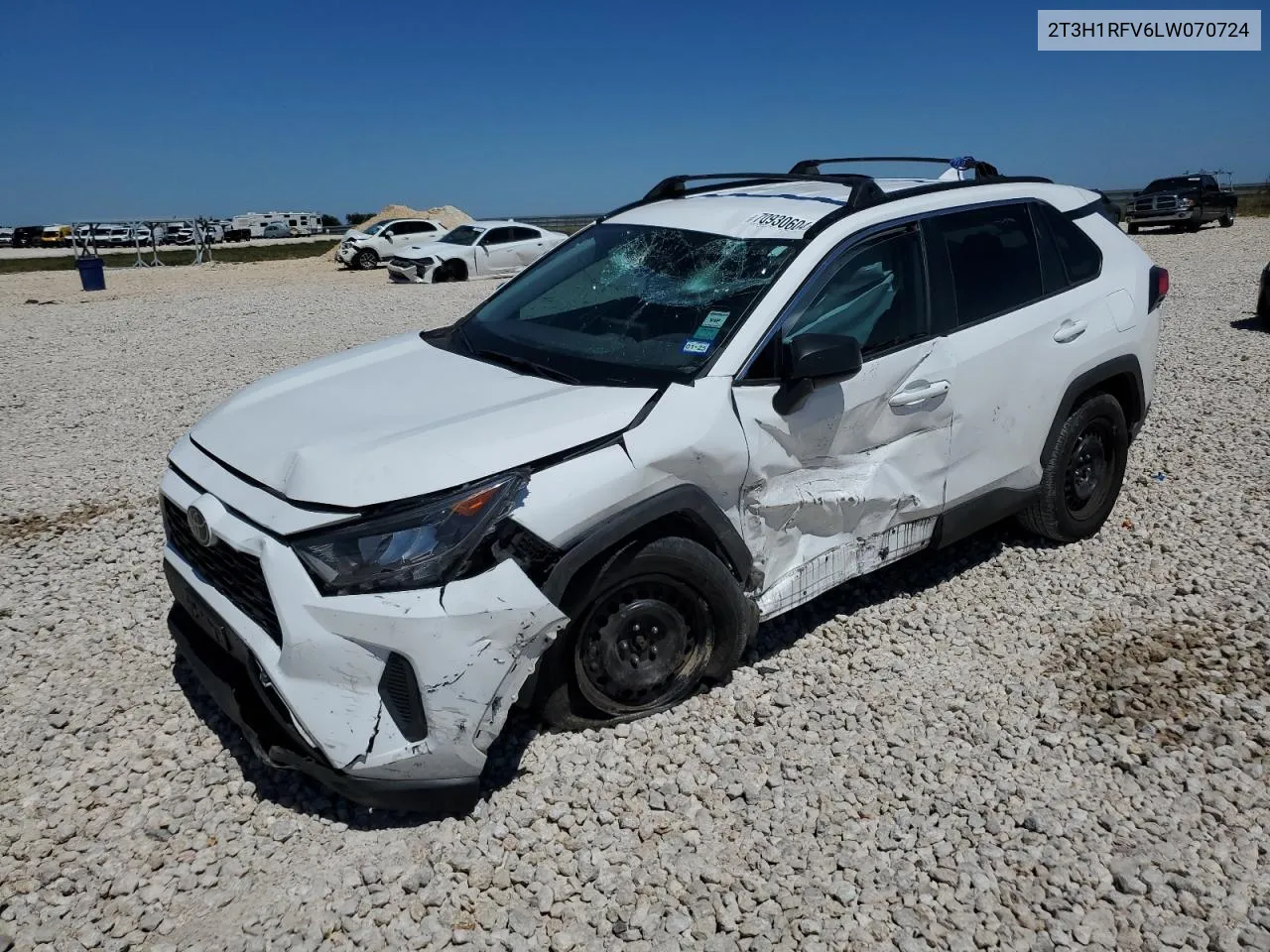 2T3H1RFV6LW070724 2020 Toyota Rav4 Le