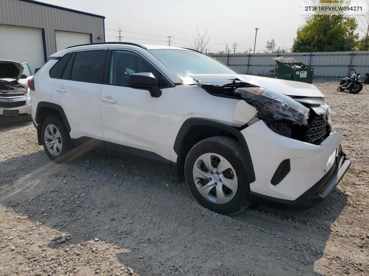 2T3F1RFV6LW094271 2020 Toyota Rav4 Le