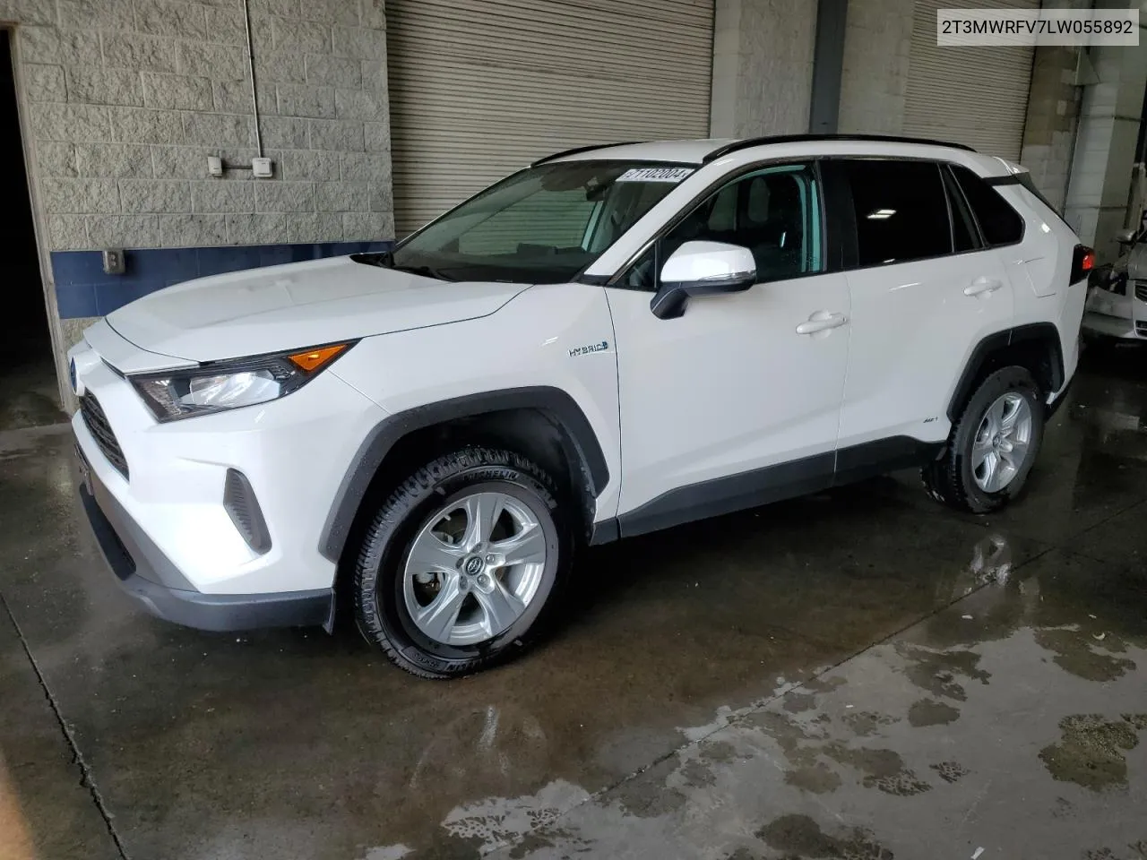 2020 Toyota Rav4 Le VIN: 2T3MWRFV7LW055892 Lot: 71102004