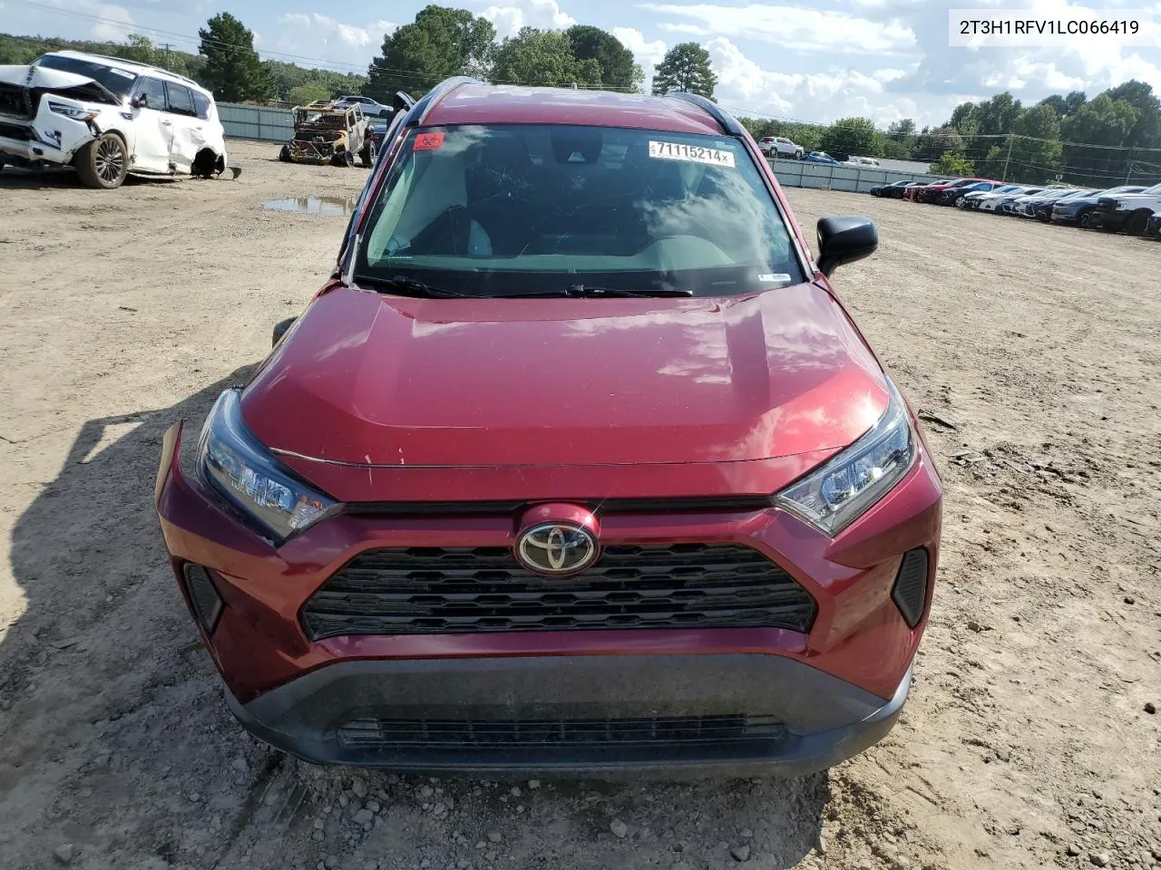 2T3H1RFV1LC066419 2020 Toyota Rav4 Le