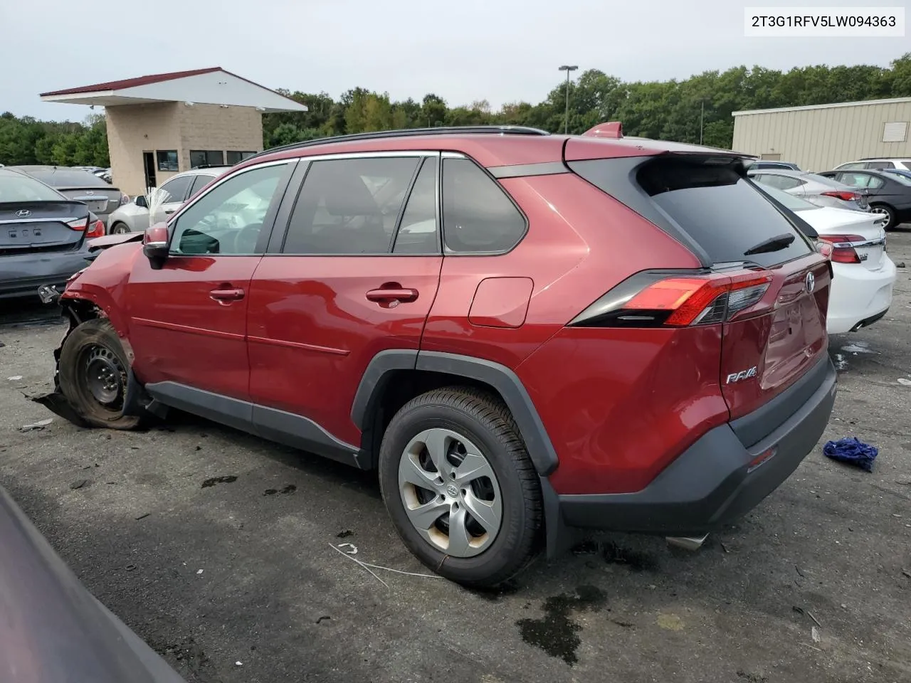 2T3G1RFV5LW094363 2020 Toyota Rav4 Le