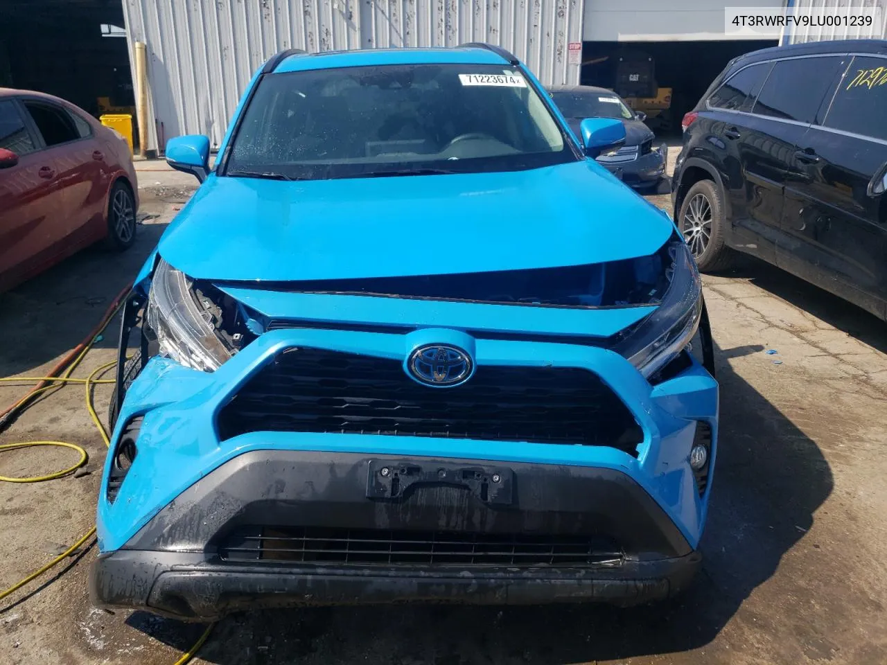 2020 Toyota Rav4 Xle VIN: 4T3RWRFV9LU001239 Lot: 71223674