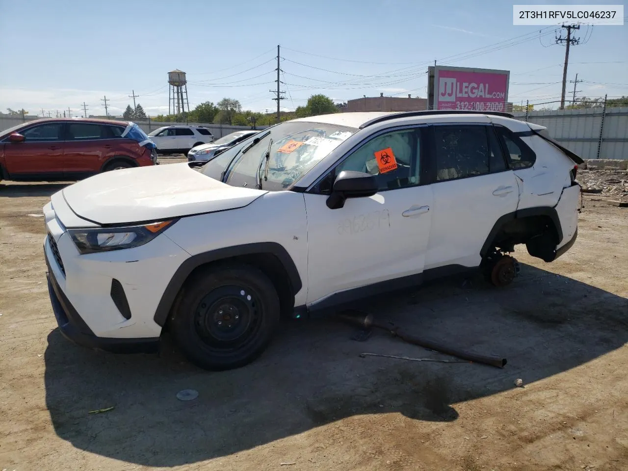 2T3H1RFV5LC046237 2020 Toyota Rav4 Le