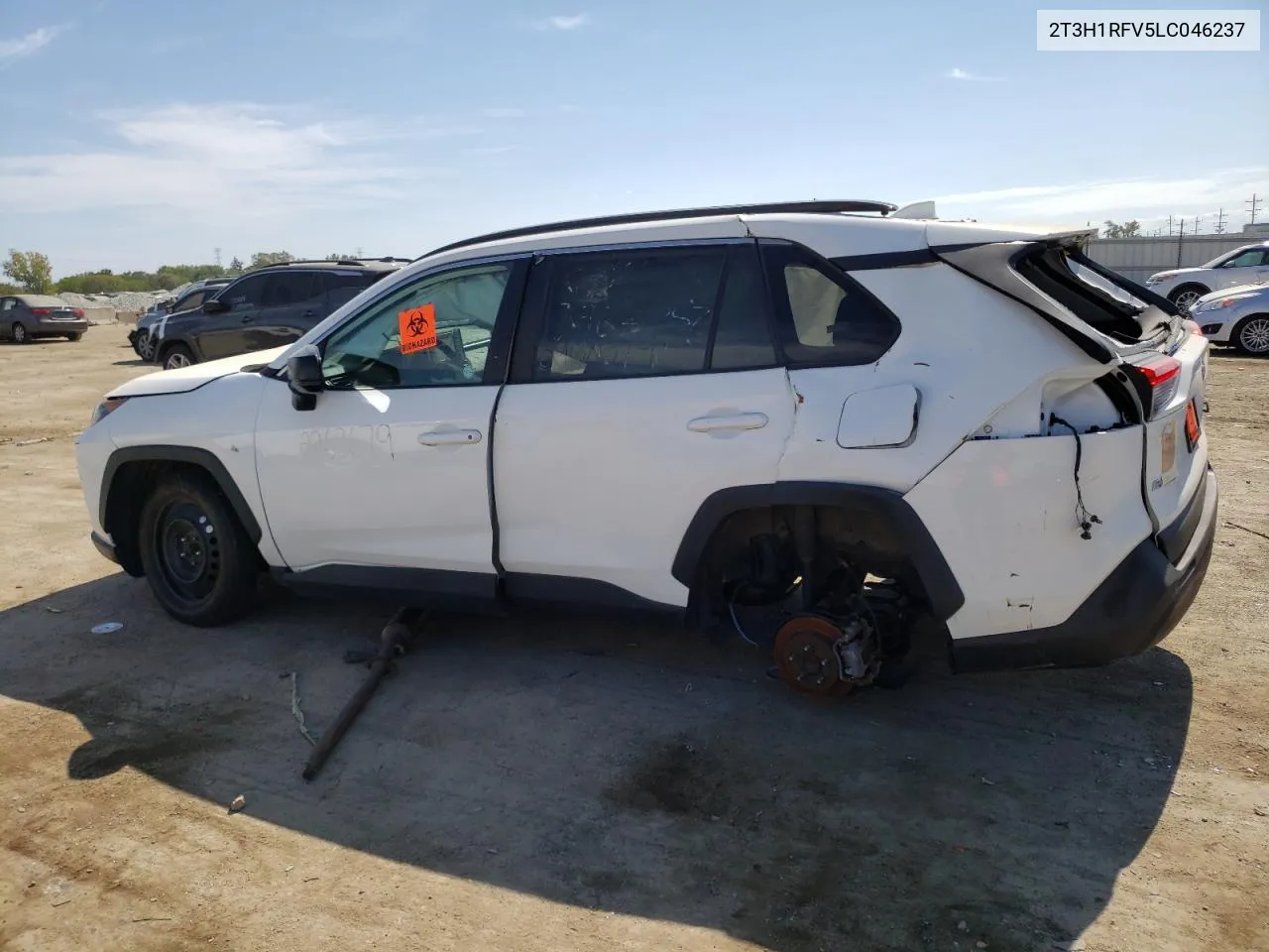 2T3H1RFV5LC046237 2020 Toyota Rav4 Le