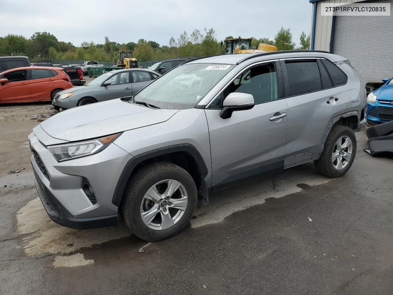 2020 Toyota Rav4 Xle VIN: 2T3P1RFV7LC120835 Lot: 71356314