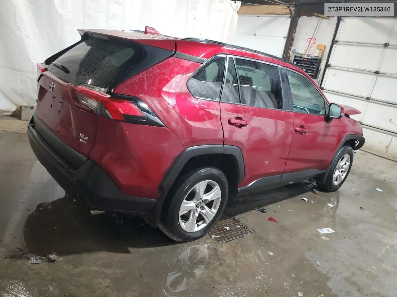 2020 Toyota Rav4 Xle VIN: 2T3P1RFV2LW135340 Lot: 71419614