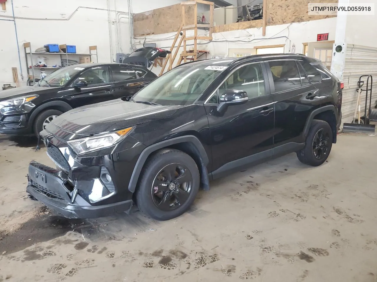 2020 Toyota Rav4 Xle VIN: JTMP1RFV9LD055918 Lot: 71424614