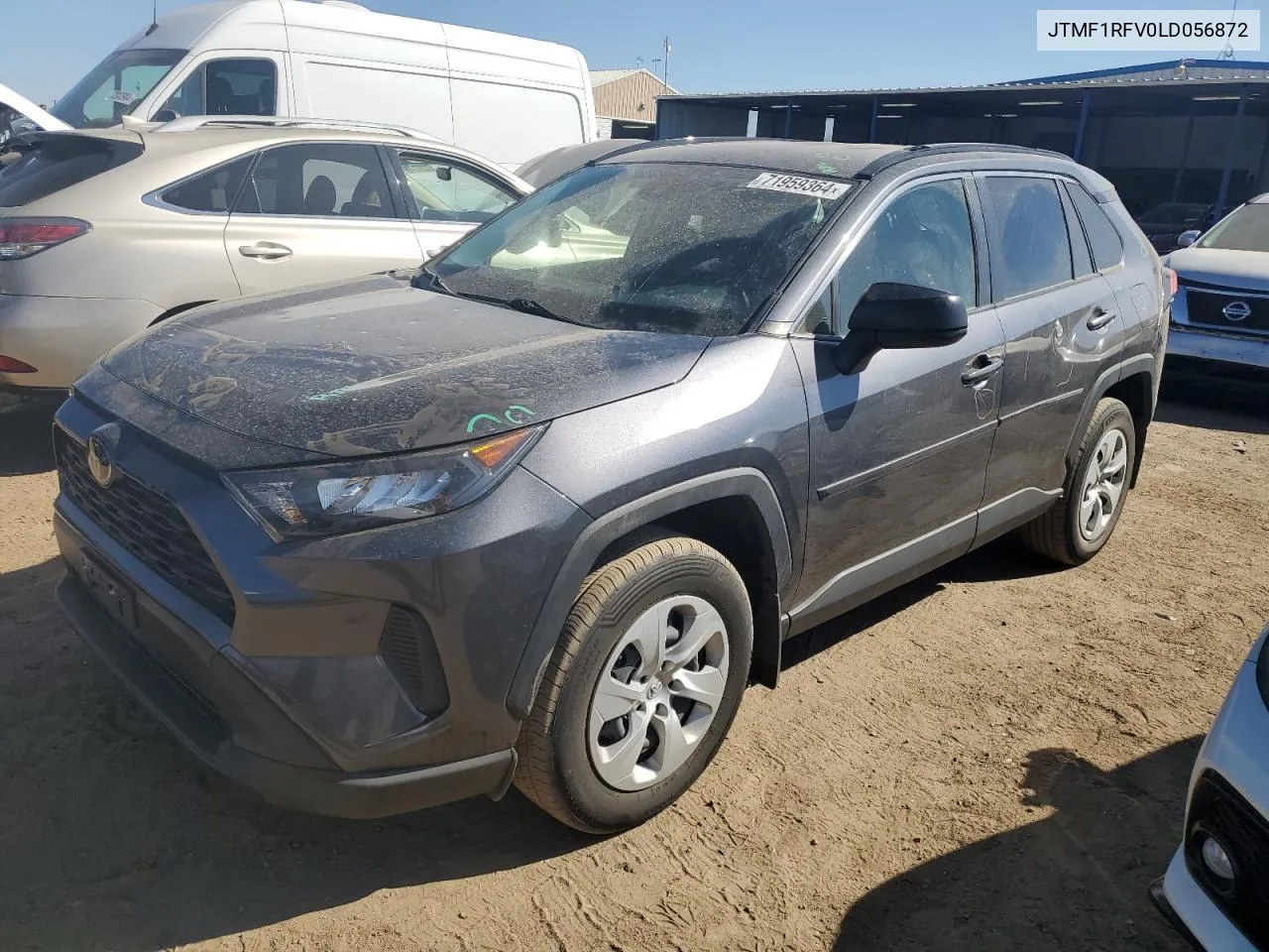 JTMF1RFV0LD056872 2020 Toyota Rav4 Le