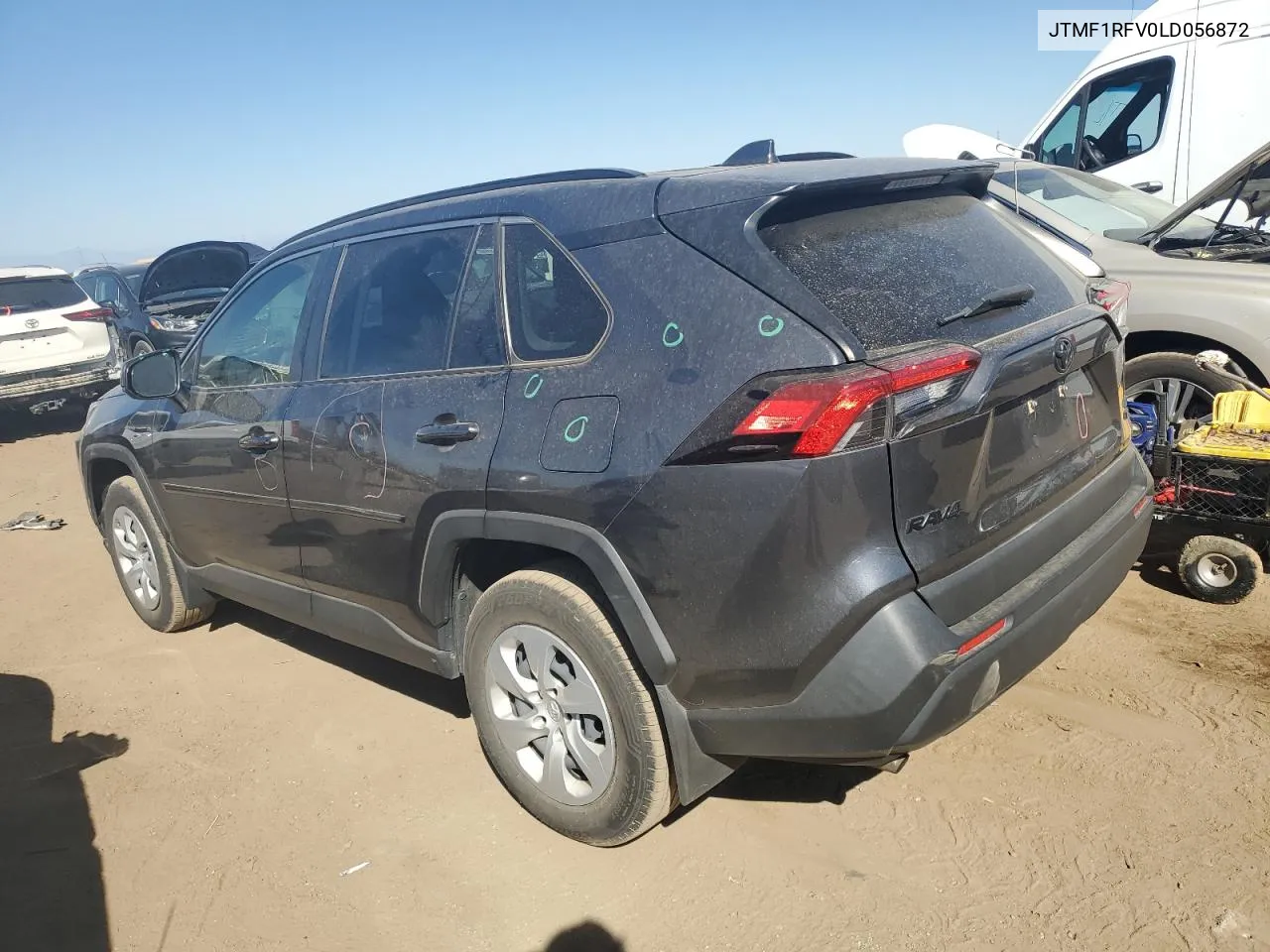 2020 Toyota Rav4 Le VIN: JTMF1RFV0LD056872 Lot: 71959364