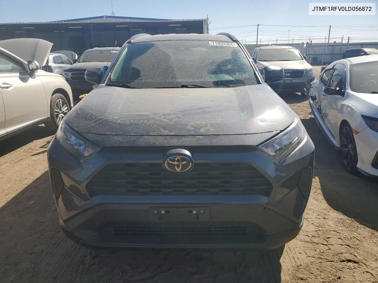 2020 Toyota Rav4 Le VIN: JTMF1RFV0LD056872 Lot: 71959364