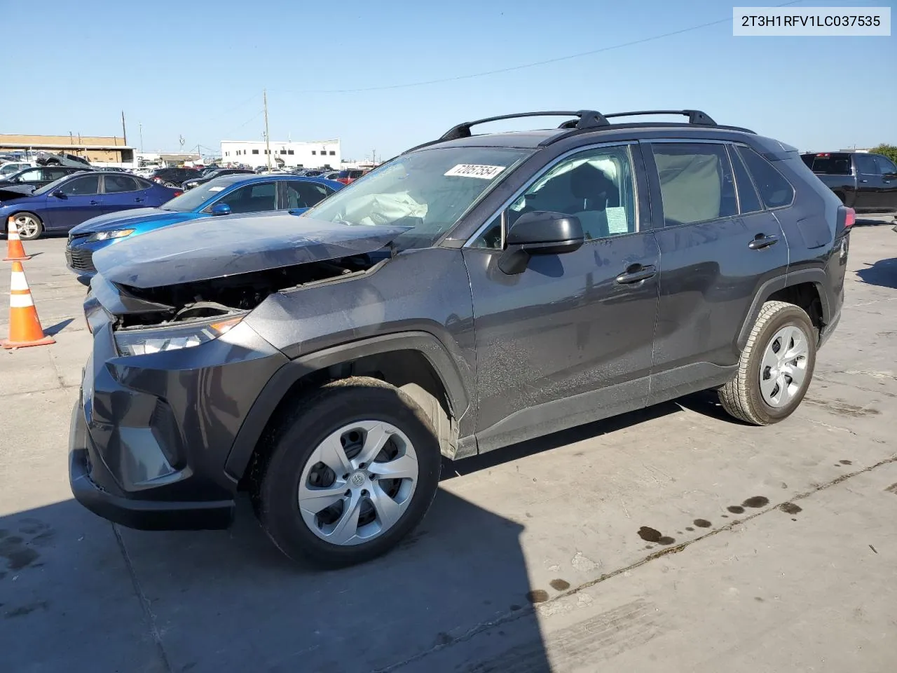 2020 Toyota Rav4 Le VIN: 2T3H1RFV1LC037535 Lot: 72057554