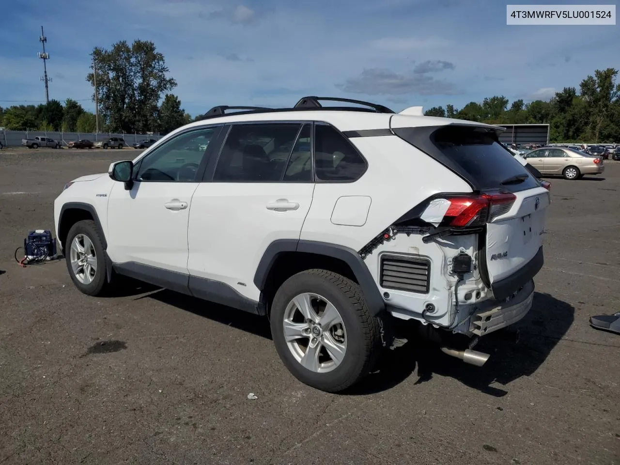 2020 Toyota Rav4 Le VIN: 4T3MWRFV5LU001524 Lot: 72158434