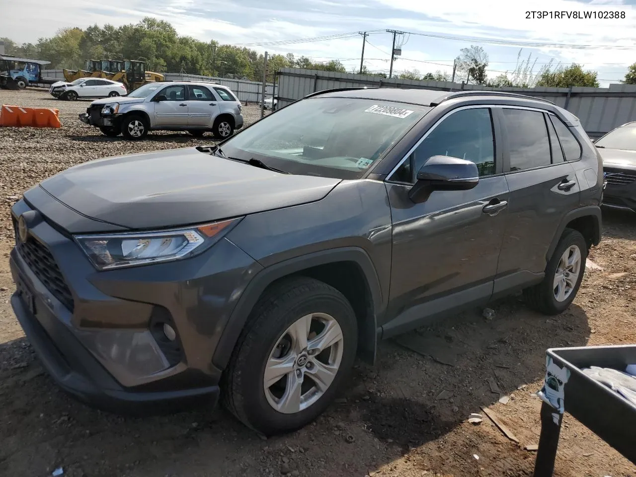 2T3P1RFV8LW102388 2020 Toyota Rav4 Xle