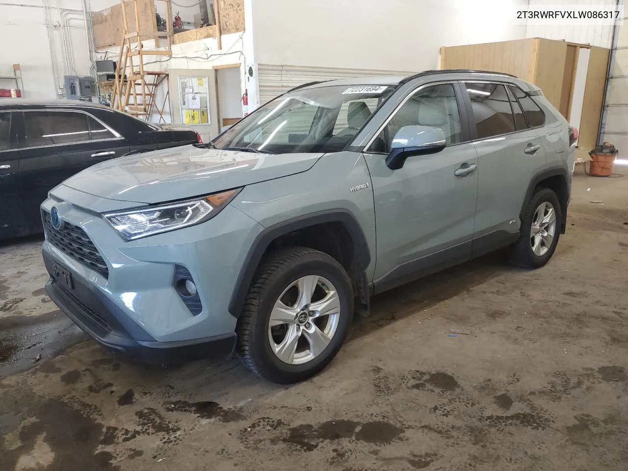 2T3RWRFVXLW086317 2020 Toyota Rav4 Xle