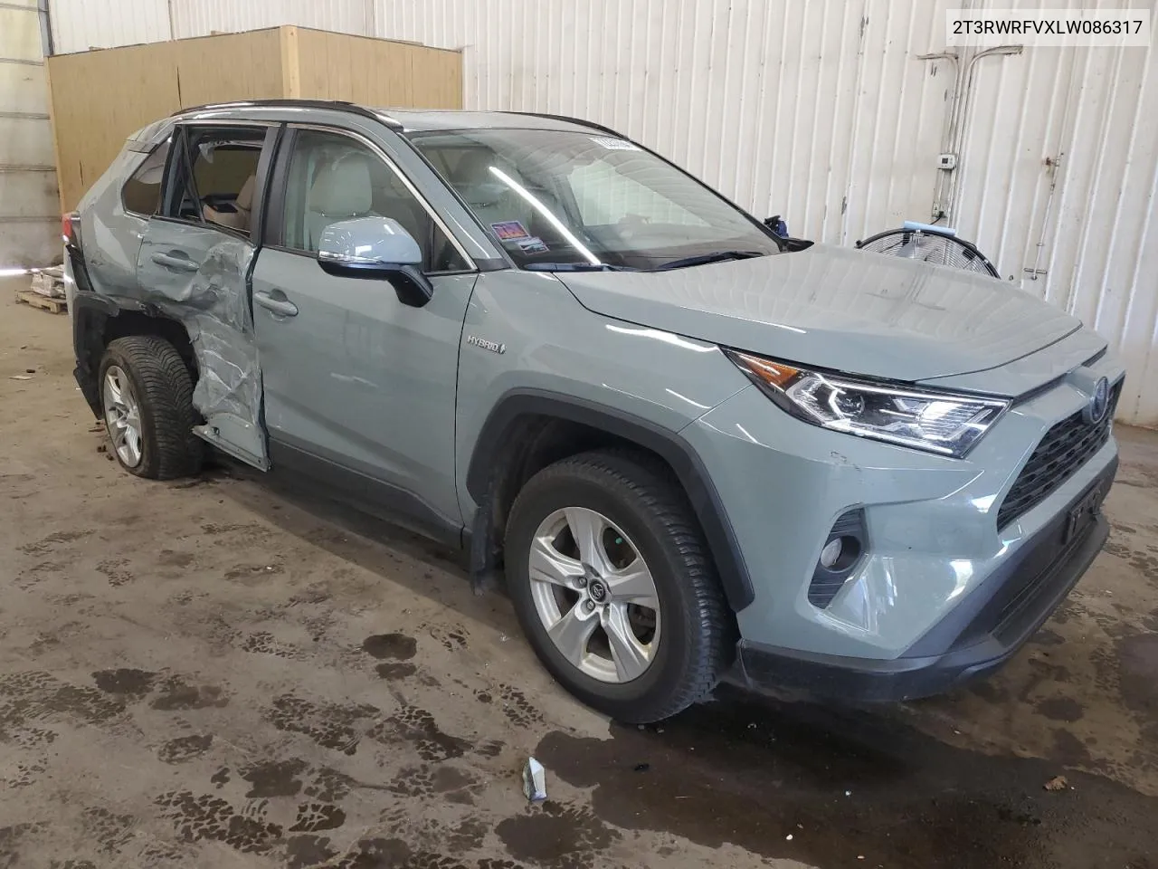 2T3RWRFVXLW086317 2020 Toyota Rav4 Xle