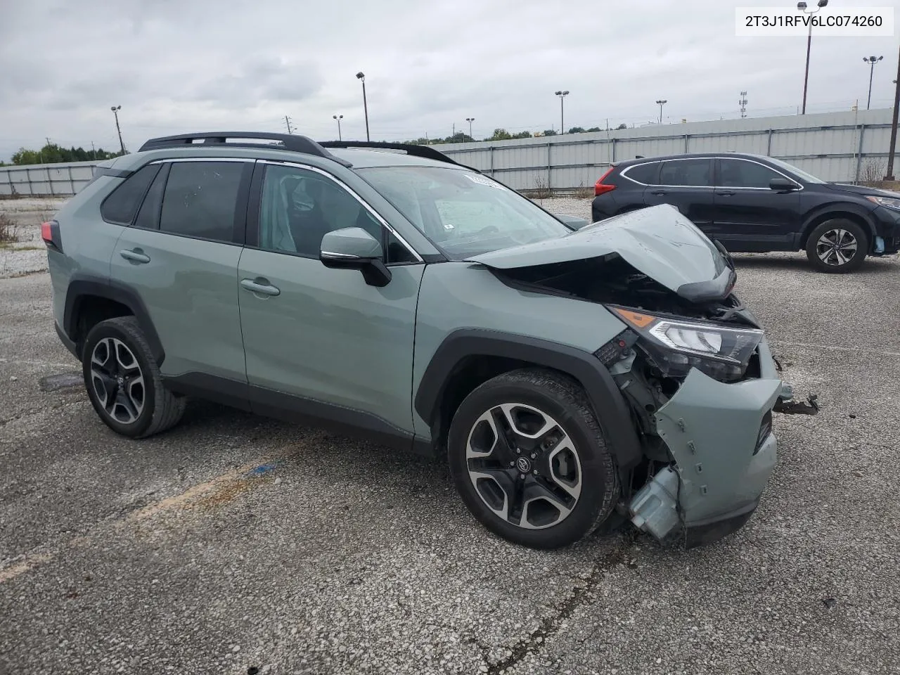 2T3J1RFV6LC074260 2020 Toyota Rav4 Adventure