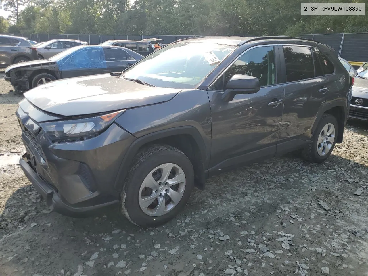 2020 Toyota Rav4 Le VIN: 2T3F1RFV9LW108390 Lot: 72257454