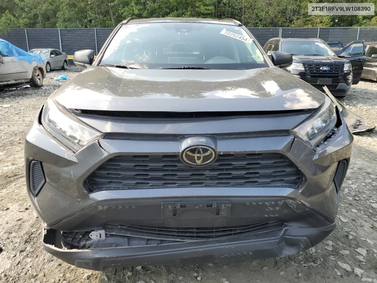 2020 Toyota Rav4 Le VIN: 2T3F1RFV9LW108390 Lot: 72257454