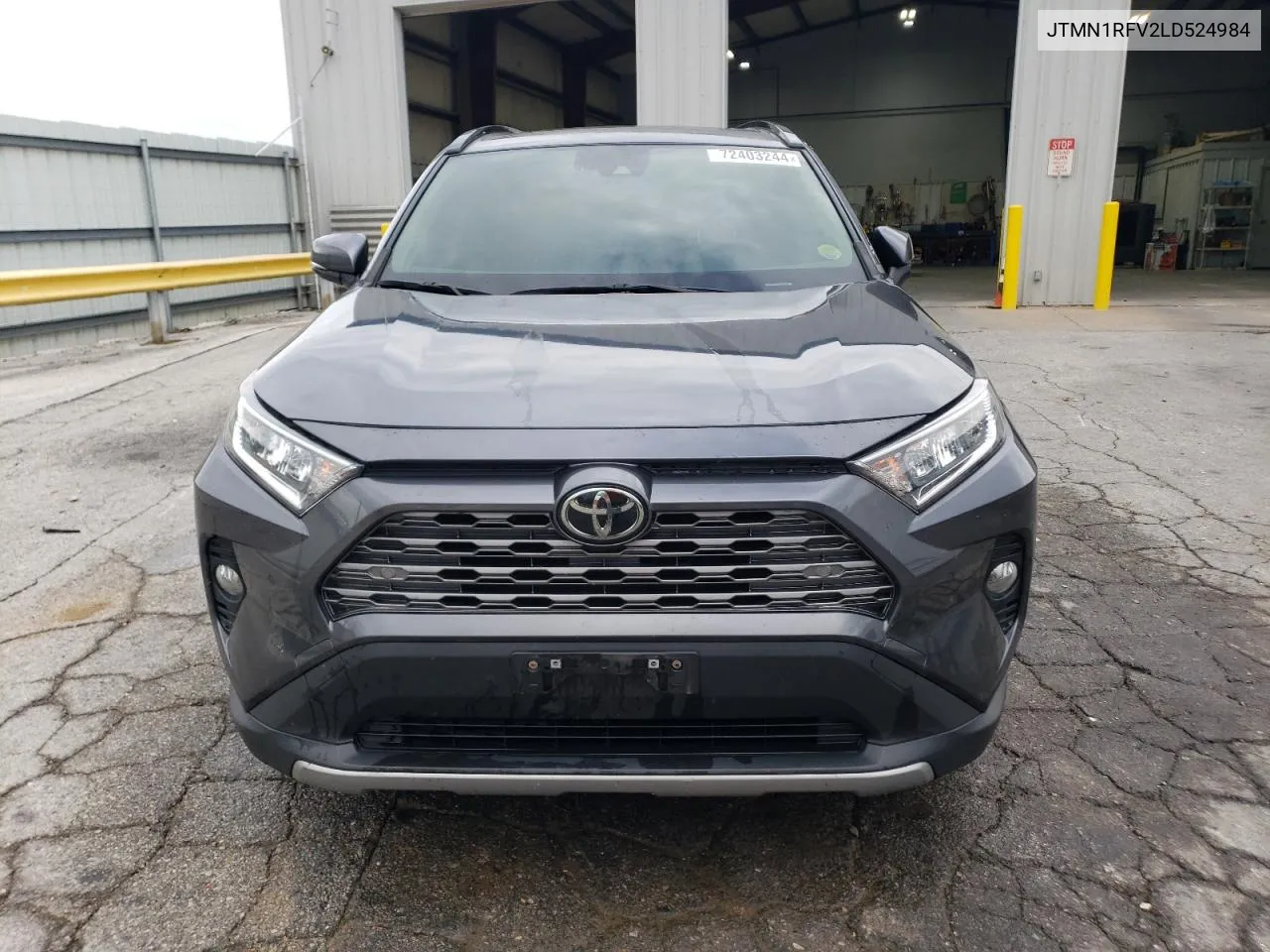 2020 Toyota Rav4 Limited VIN: JTMN1RFV2LD524984 Lot: 72403244