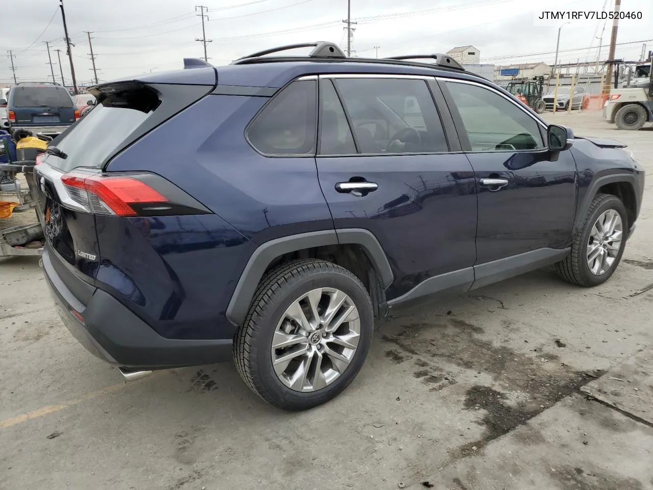 2020 Toyota Rav4 Limited VIN: JTMY1RFV7LD520460 Lot: 72447984