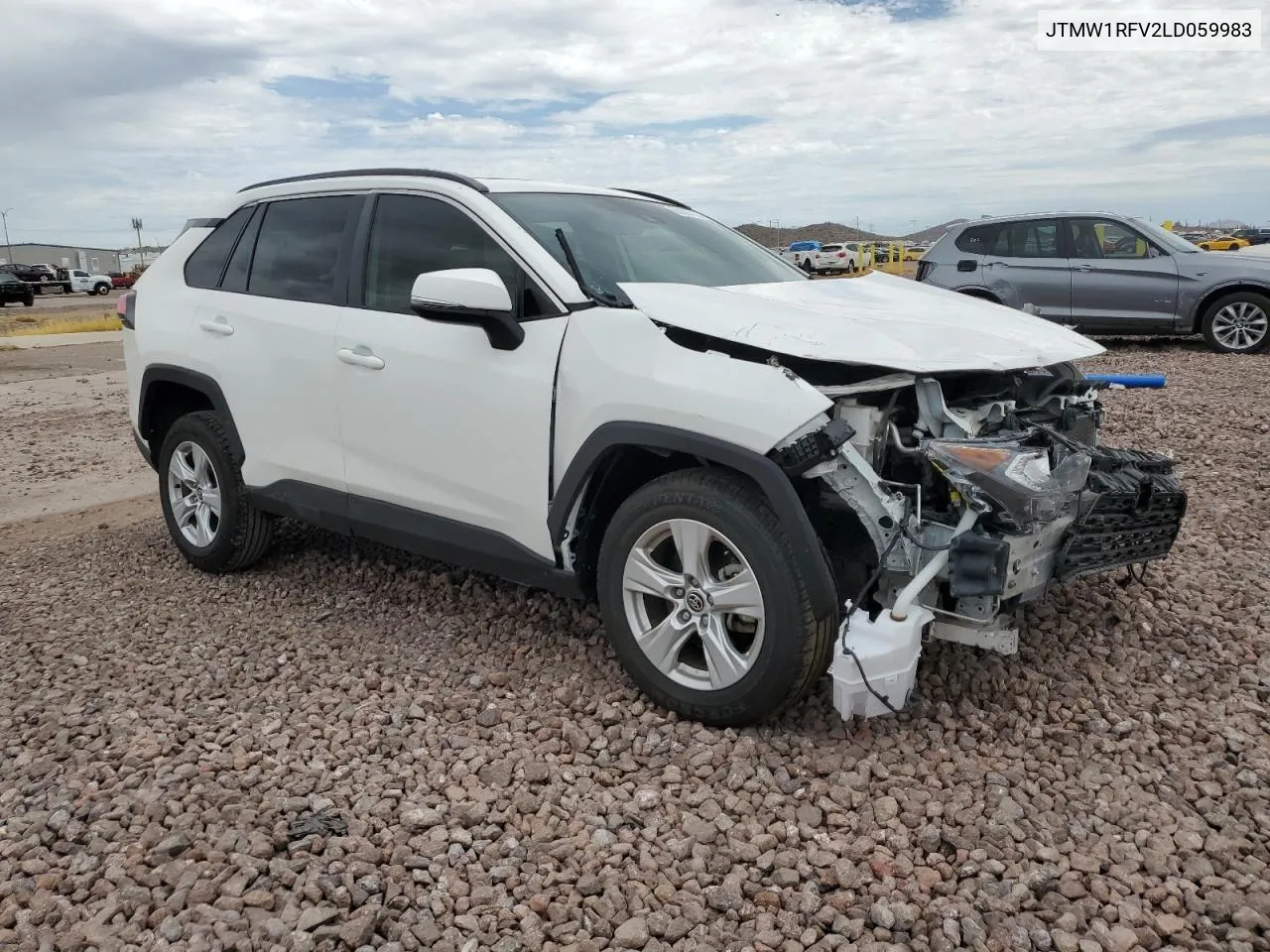 JTMW1RFV2LD059983 2020 Toyota Rav4 Xle