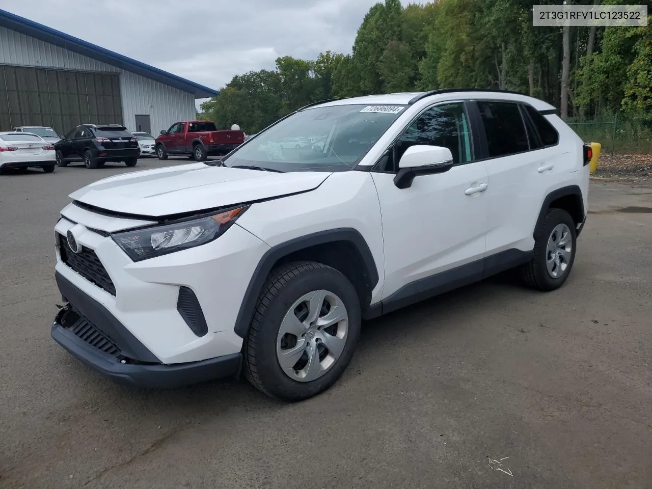 2020 Toyota Rav4 Le VIN: 2T3G1RFV1LC123522 Lot: 72686094