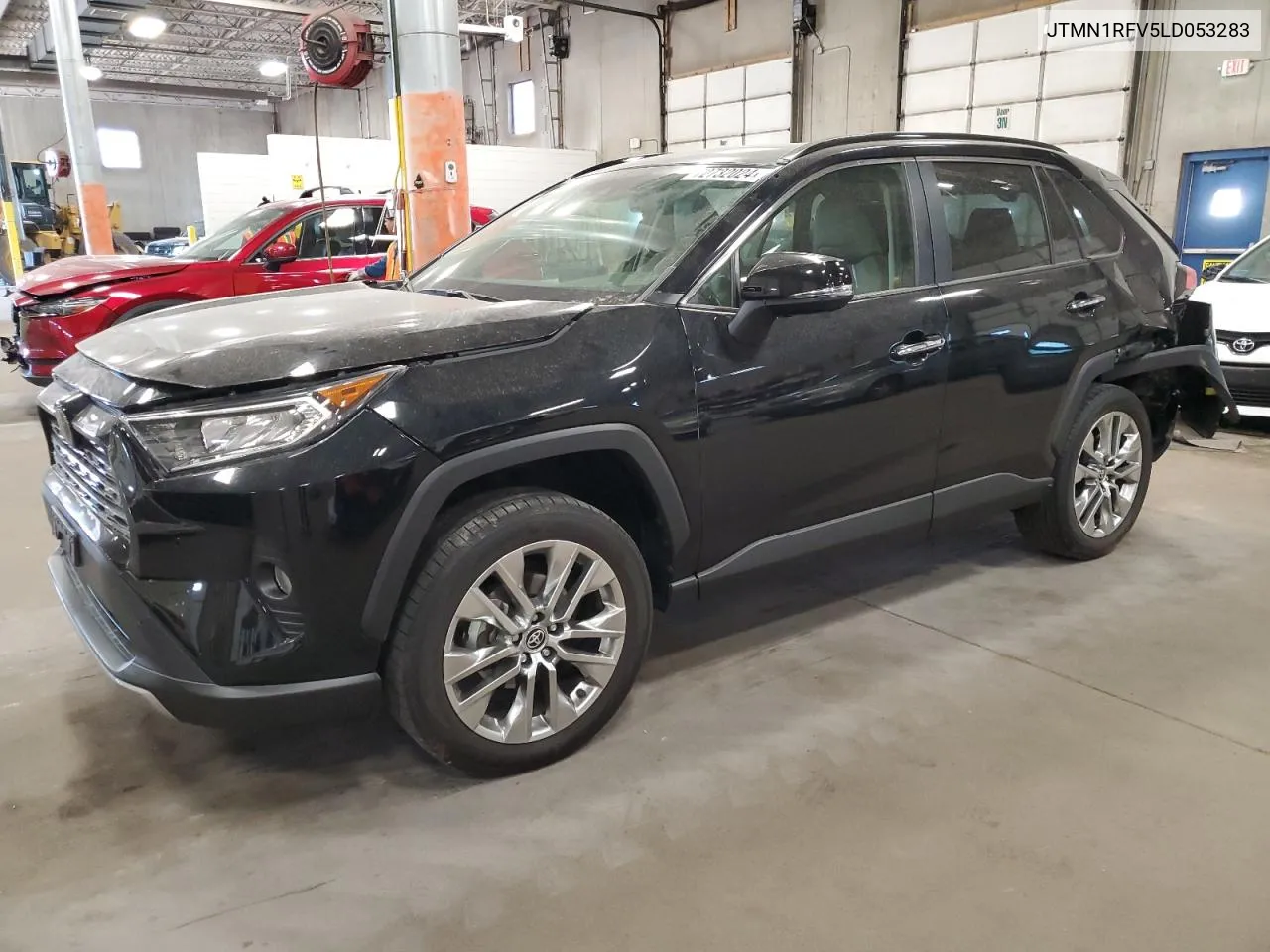 2020 Toyota Rav4 Limited VIN: JTMN1RFV5LD053283 Lot: 72732024